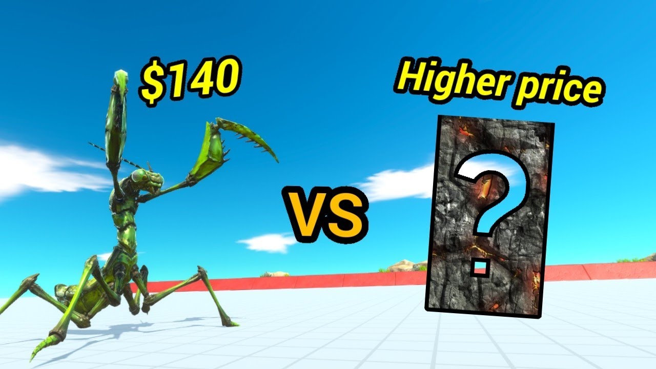 Mantis Higher price challenge animal revolt battle simulator