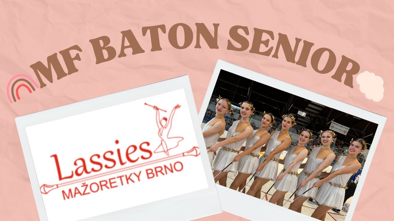 Mažoretky Lassies Brno- Miniformace baton senior- 2024