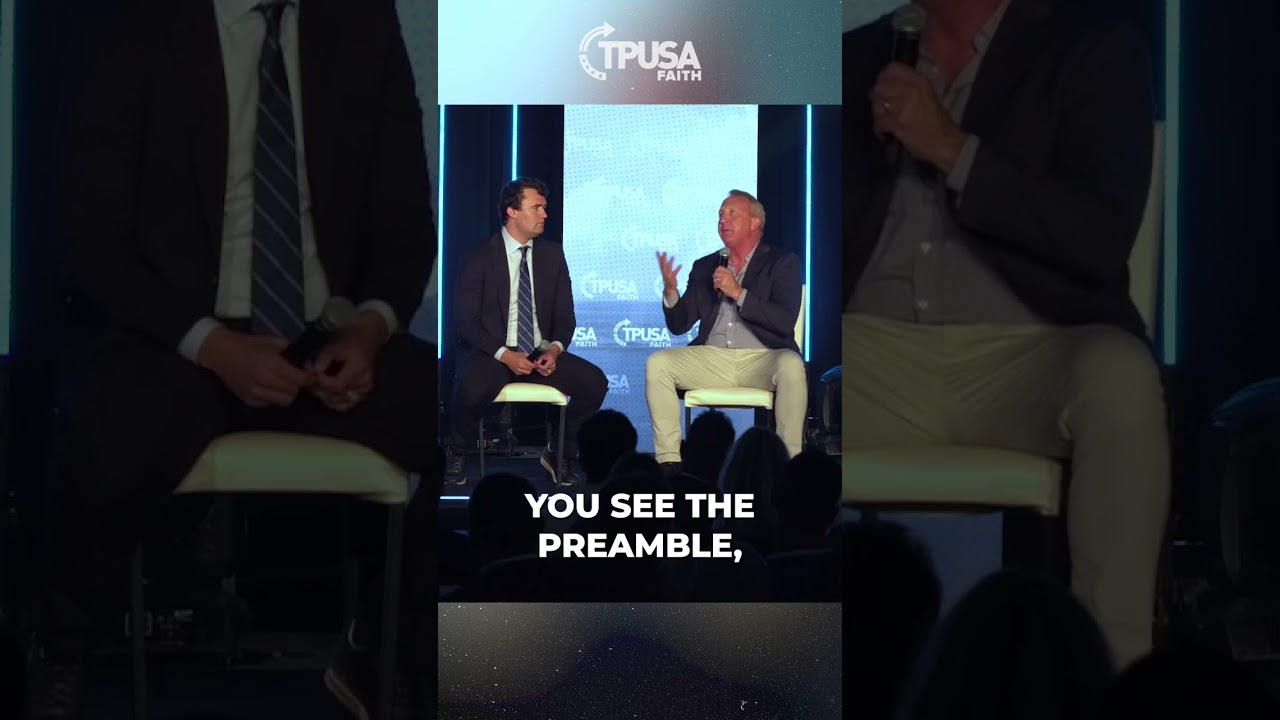 Pastor Rob McCoy dropping truth bombs at the TPUSA Faith Pastor Summit