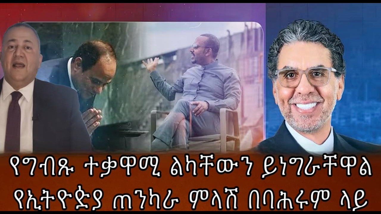 የግብጹ ተቃዋሚ ልካቸውን ይነግራቸዋልየኢትዮዽያ ጠንካራ ምላሽ በባሕሩም ላይ