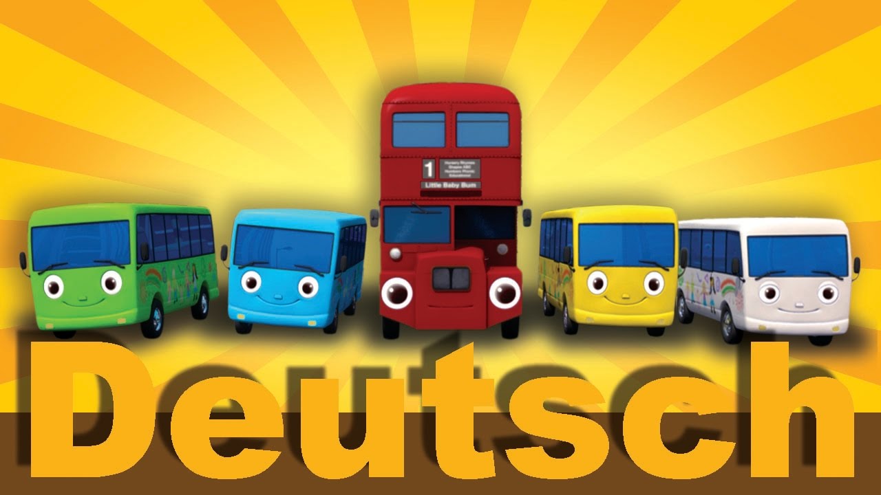 Zehn kleine Busse | Kinderlieder | LittleBabyBum