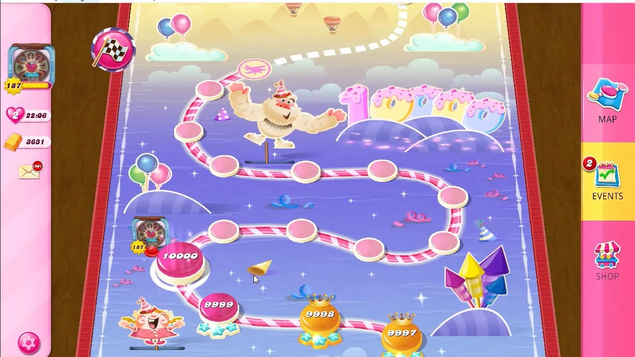 Candy Crush Saga Level 10000 NO BOOSTERS