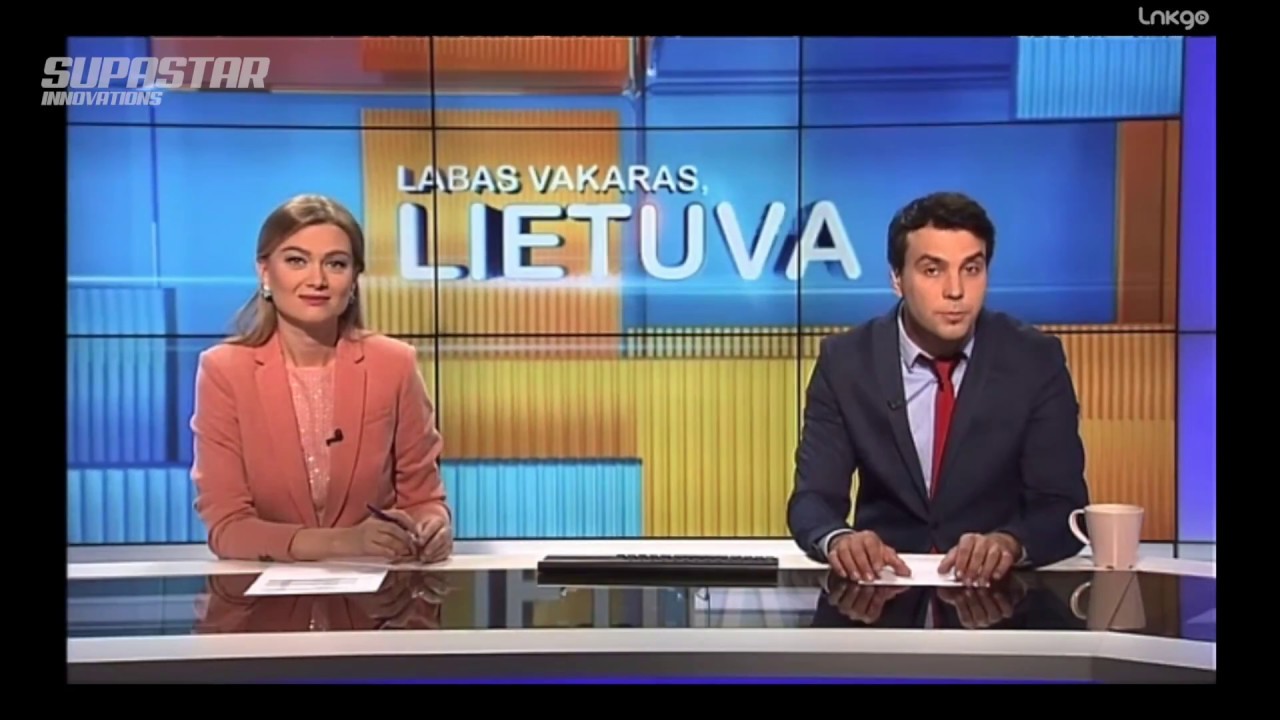 SUPASTAR Innovations - Labas Vakaras Lietuva NEWS - LED Fan advertising hologram display