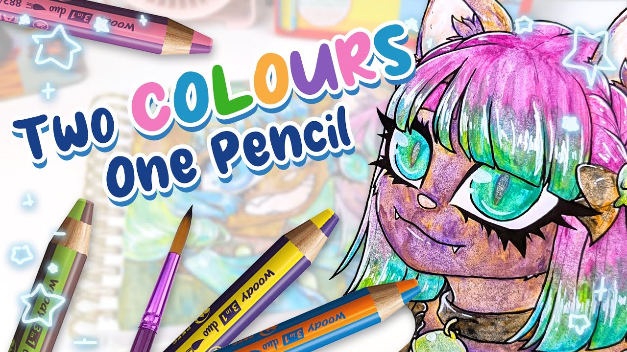 More MAGIC Pencils ★ Stabilo Woody Duo Water Colour Pencils
