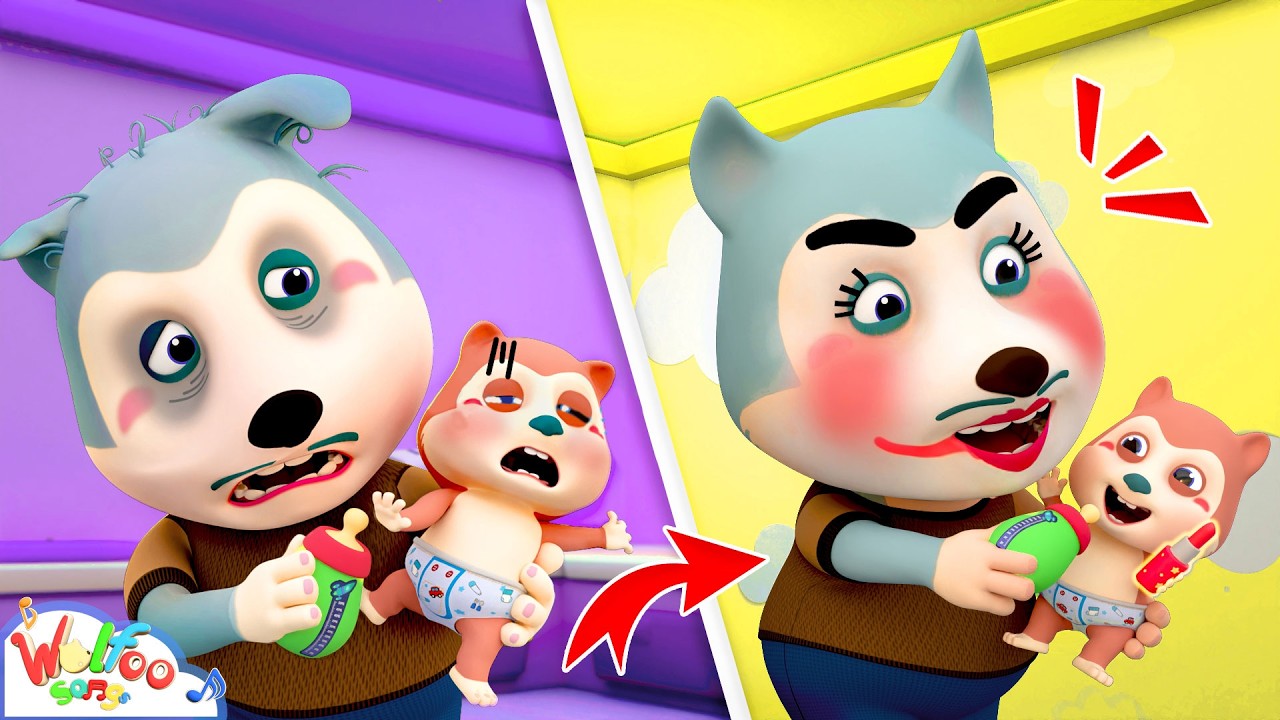 Beautiful Daddy Takes Care of Baby 💕👶 | Take Care Song & Nursery Rhymes | Happy Songs