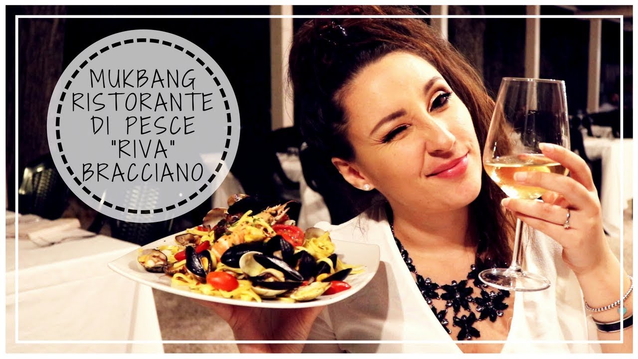 CENA DI PESCE MUKBANG EATING SHOW ITA #06 - A CENA FUORI CON NOI! 