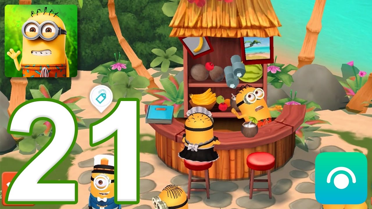 Minions Paradise - Gameplay Walkthrough Part 21 - Level 17-18 (iOS, Android)