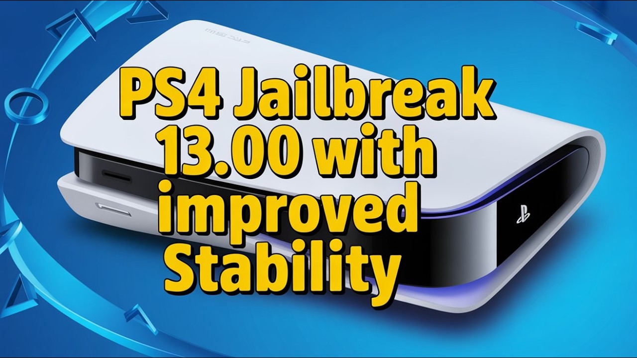 PS4 13.00 STABLE JAILBREAK RELEASED WITH MY STUFF