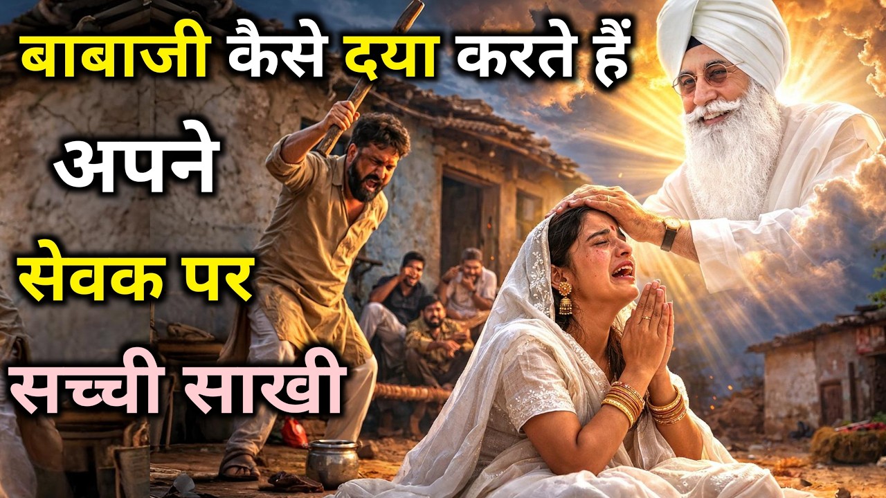 बाबाजी कैसे दया करते हैं अपने सेवक पर सच्ची साखी || Radha Soami Sakhi