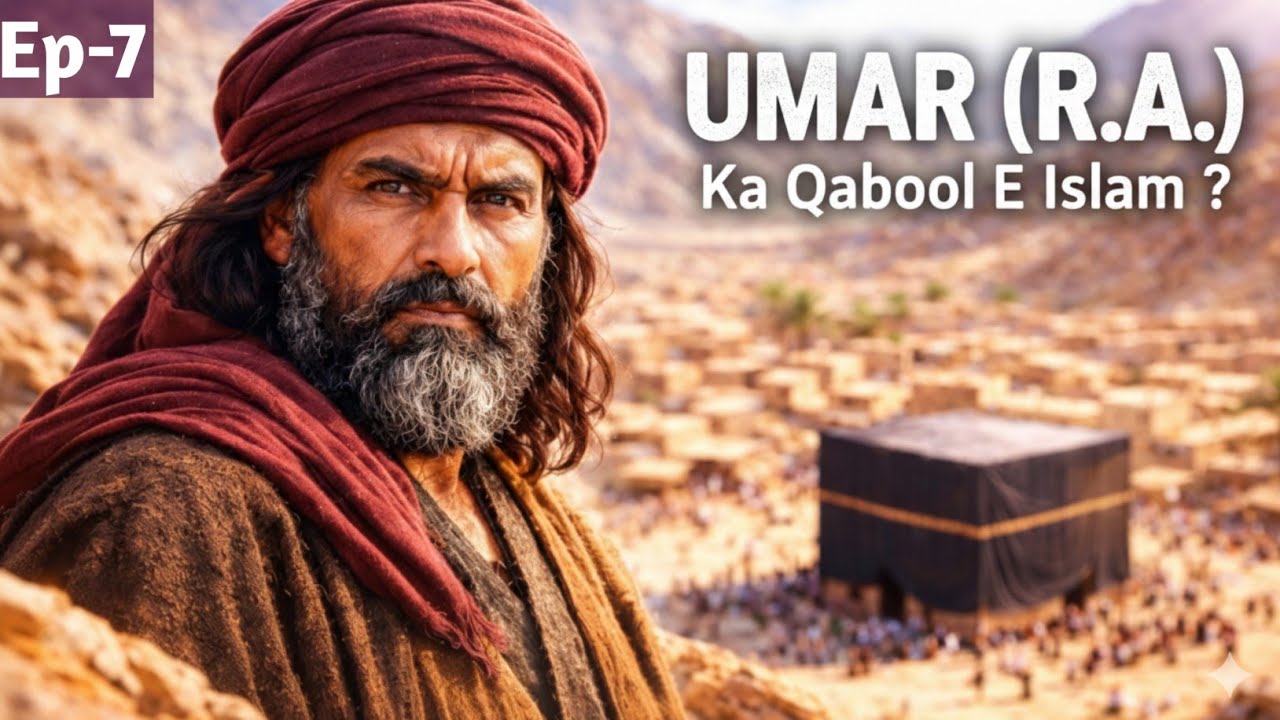 Umar (R.A.) Ka Qabool-e-Islam | Seerat-e-Mustafa ﷺ Ep 7 |  Shobi Abi talib waqya 