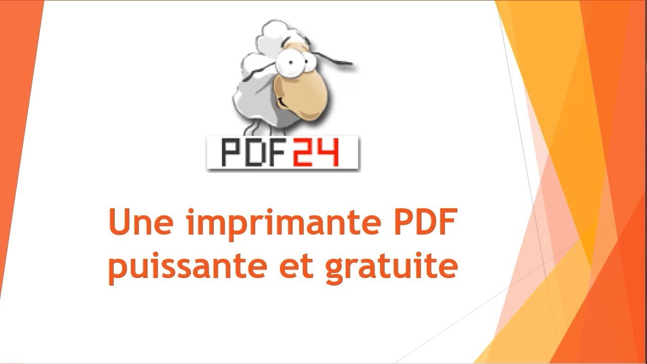 PDF24, une  imprimante PDF puissante et gratuite