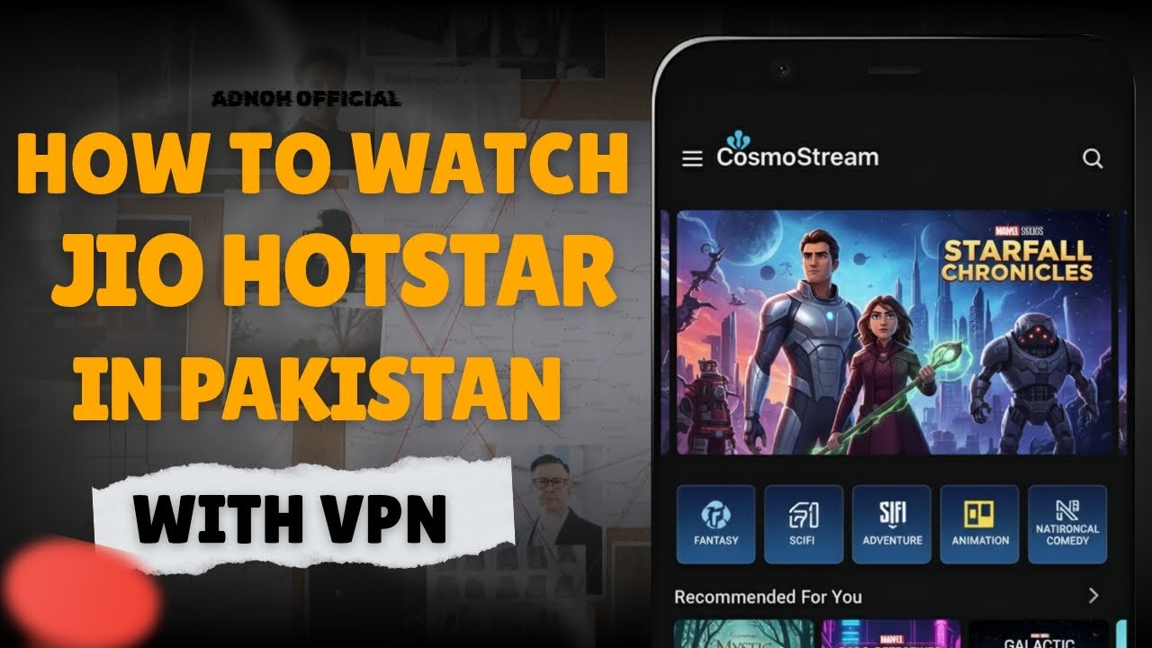 How to Watch Jio Hotstar in Pakistan | 100% Working Method 2025