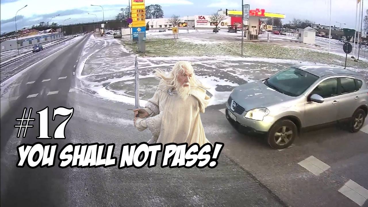 Trucker Dashcam #17 You shall not pass!
