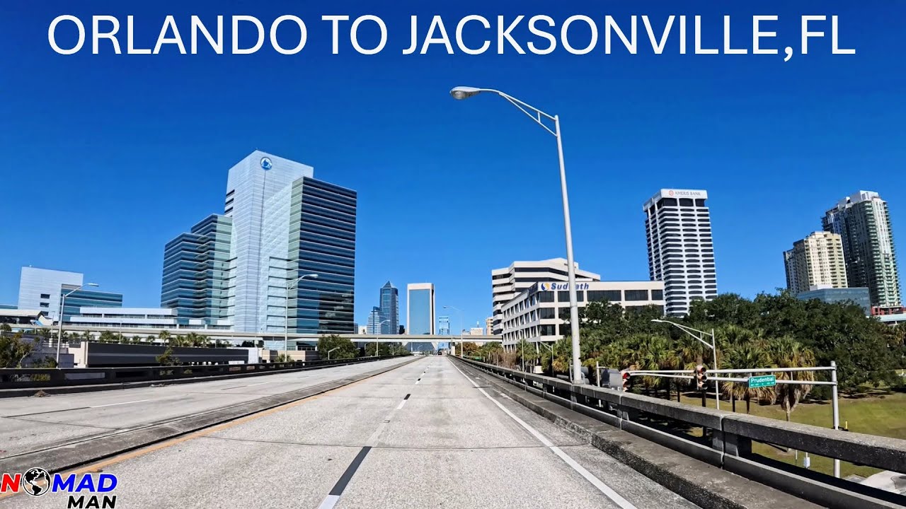 FROM ORLANDO TO JACKSONVILLE, FL