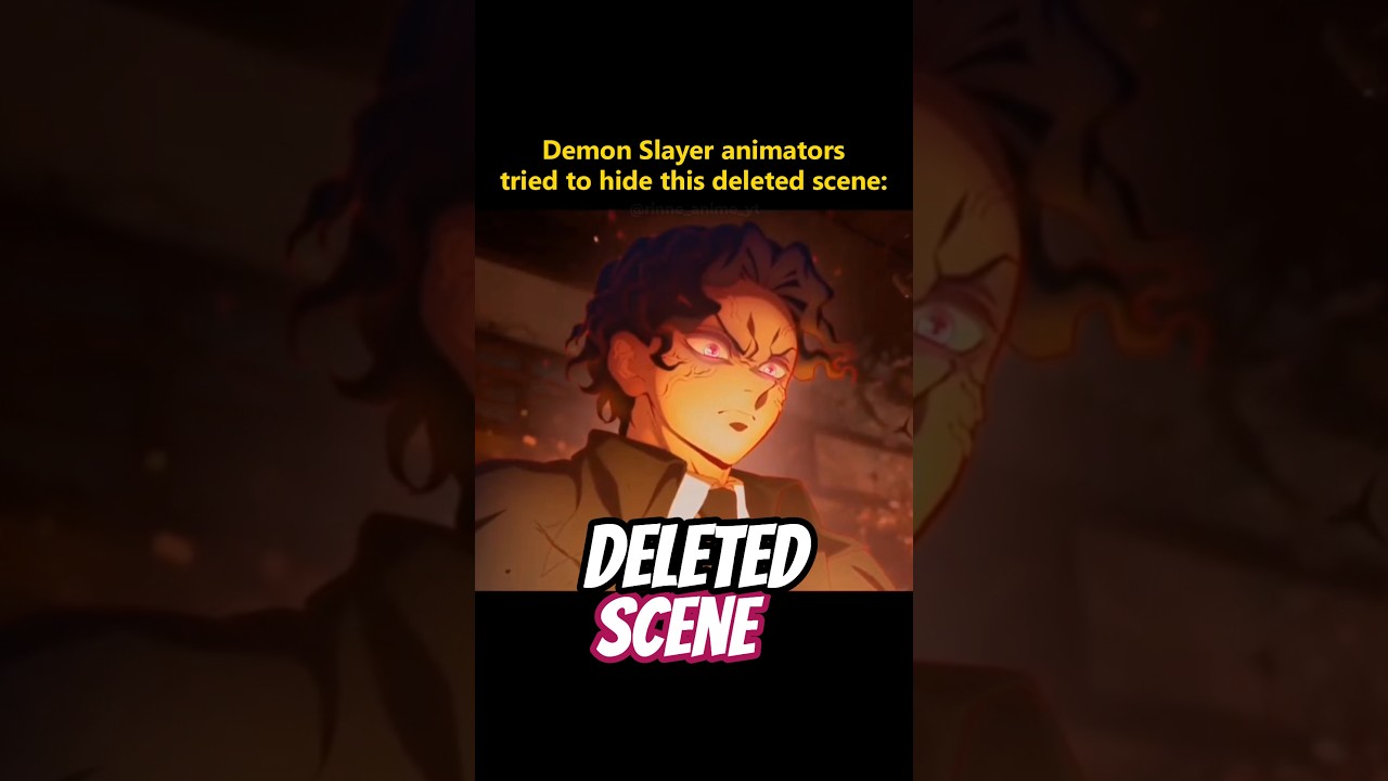 Demon Slayer animators tried to hide this deleted scene#demonslayer #kimetsunoyaiba #anime #鬼滅の刃 #善逸