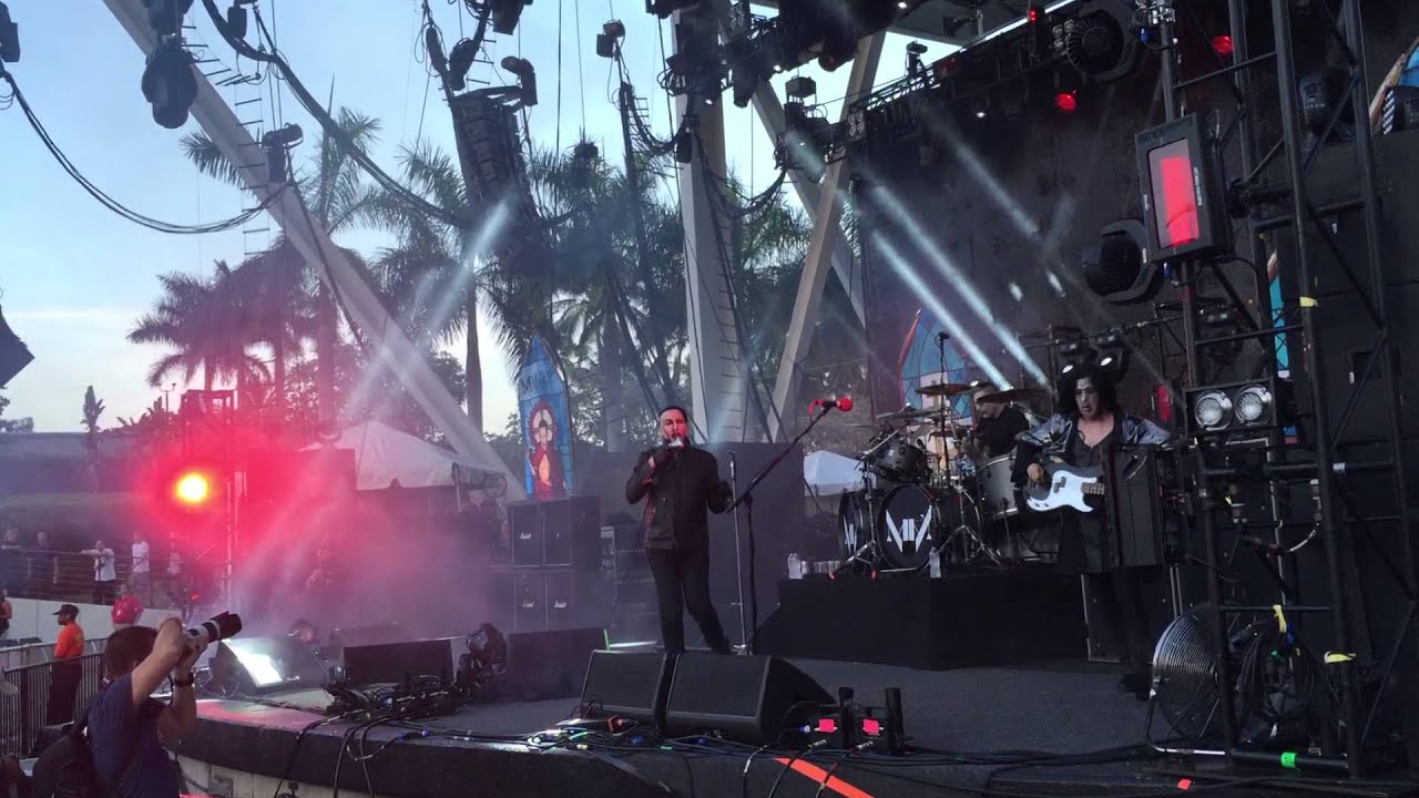 Marilyn Manson - Deep Six in Miami 07/22/15