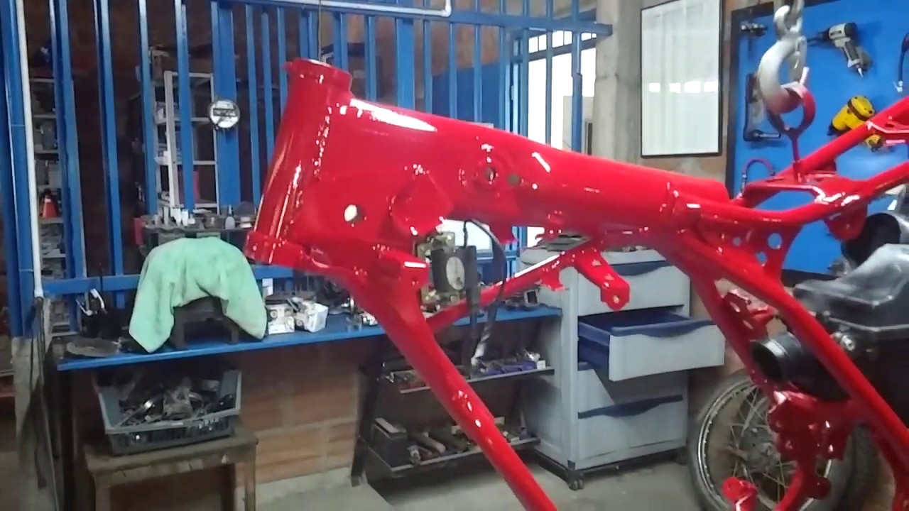Revisado del monoshock de la DT 125