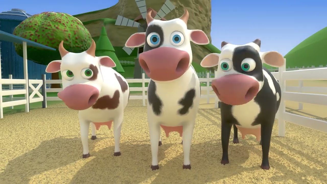 La Vaca lola 🐄 Videos para ni&ntilde;os - Canciones Infantiles del Rancho 🐄
