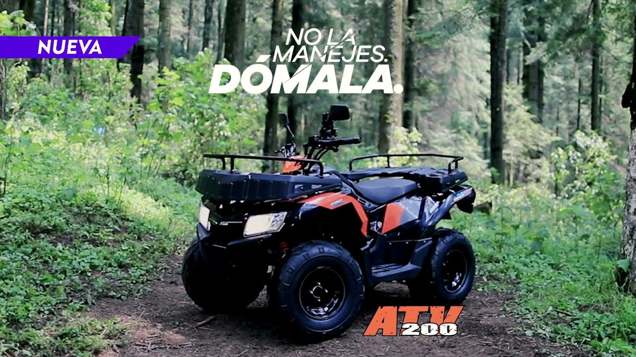 La nueva #ATV200 es todoterreno