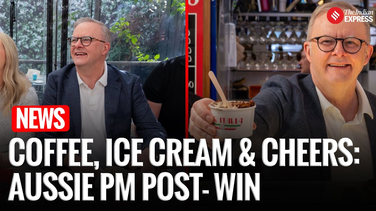 Watch : Australian PM Anthony Albanese Meets Supporters After Historic Re-Election Victory