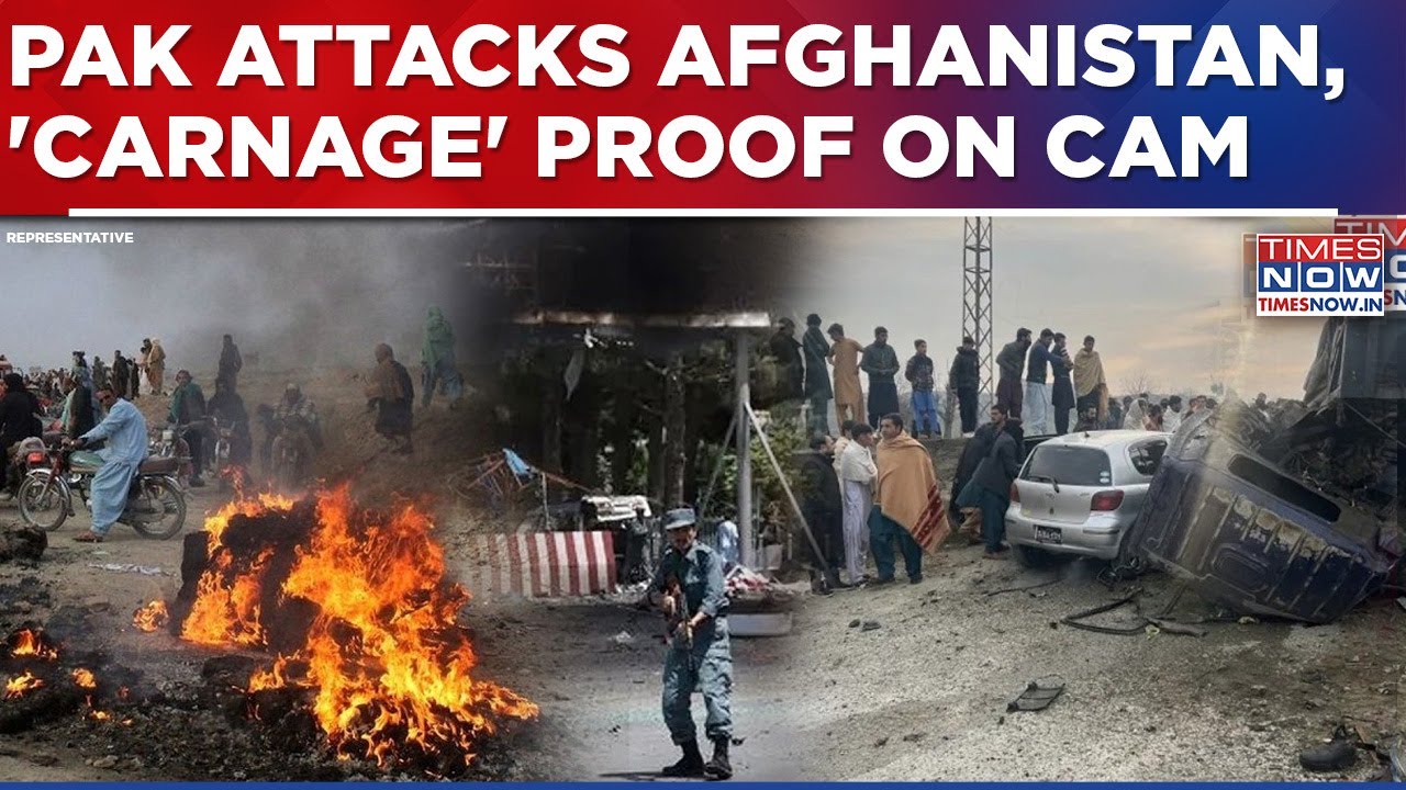 Pakistan Attacks Afghanistan Days After 'Karachi Attack', Civilians Killed; 'Carnage' Proof On Cam
