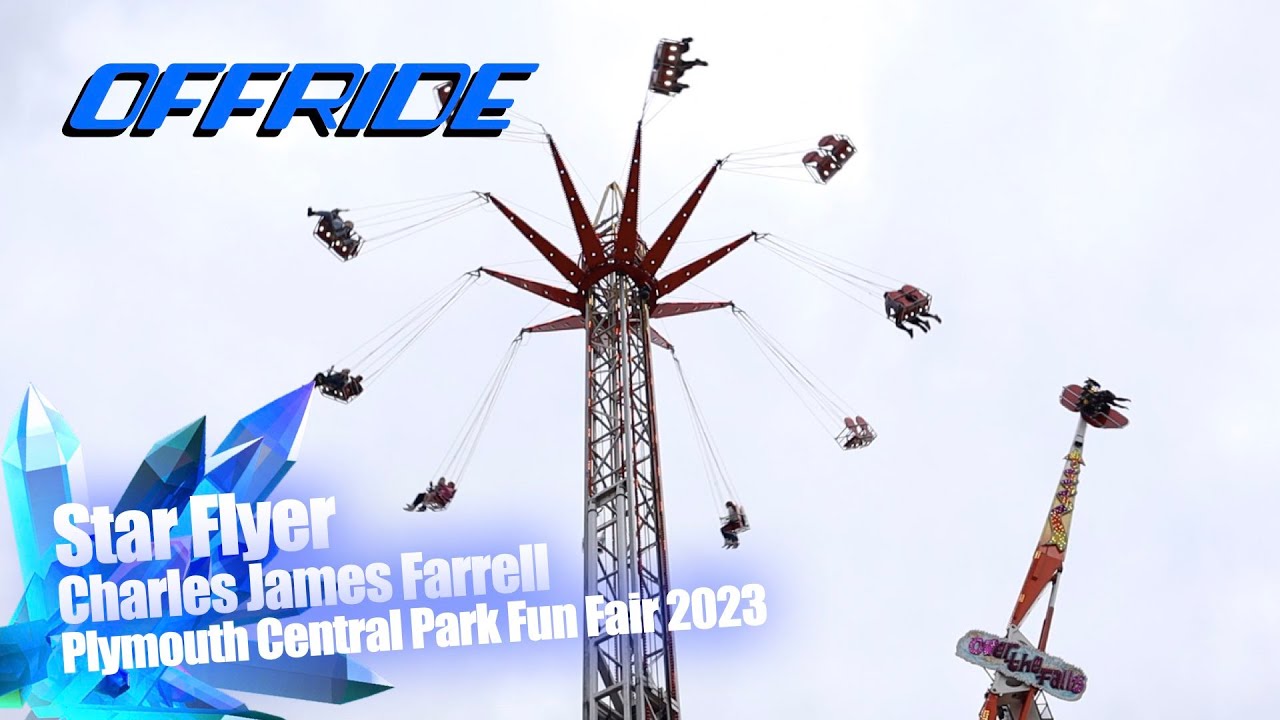 Star Flyer - Charles J. Farrell (Offride) @ Plymouth Central Park Fun Fair 2023