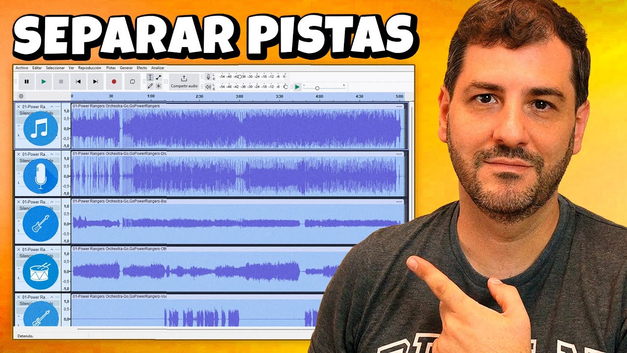 Cómo separar instrumentos de una canción con Audacity (Gratis)