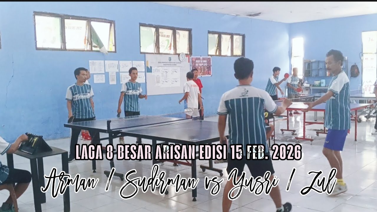 Arman / Sudirman vs Yusri / Zul