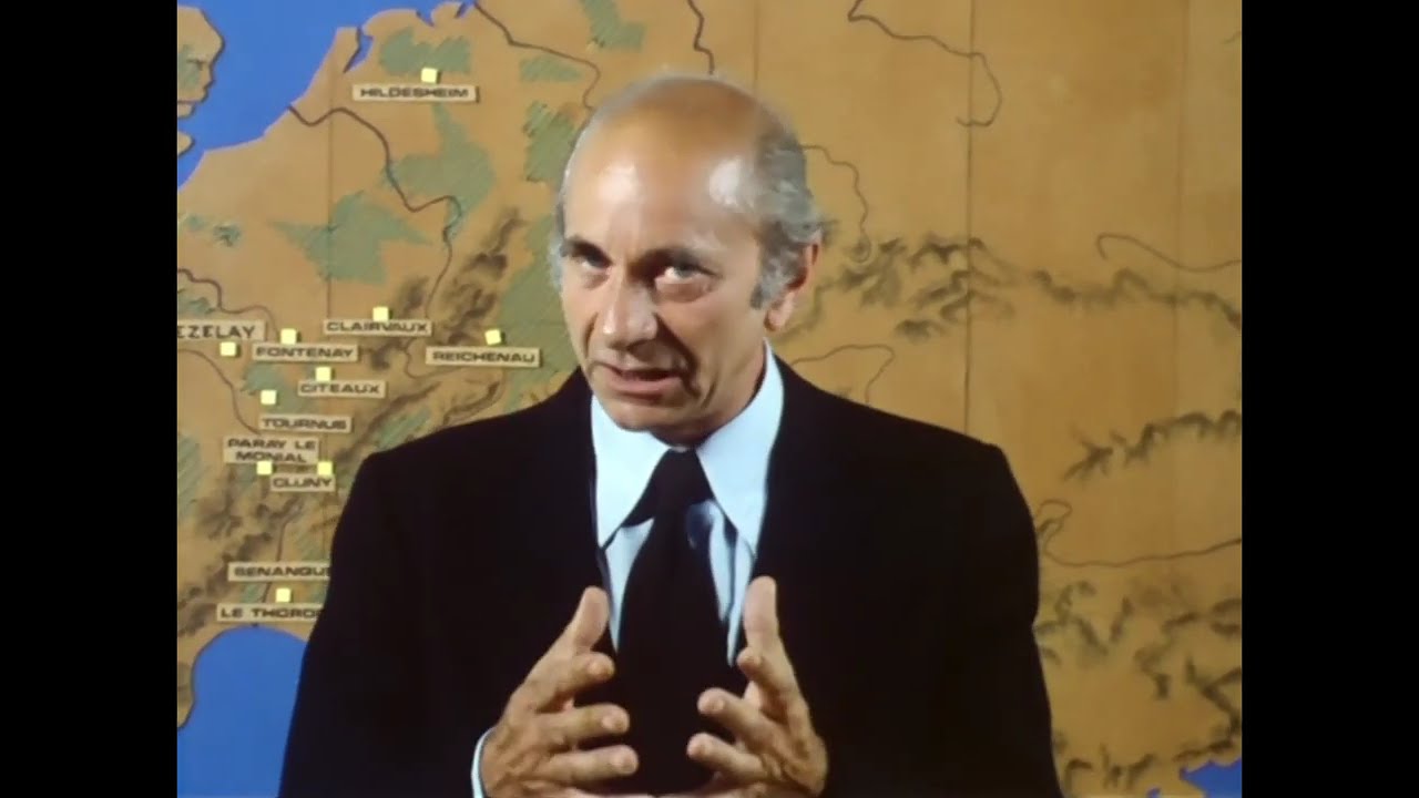 Georges Duby - Dieu est lumiere: Vézelay, Suger, Laon - subs Fr Eng Nl
