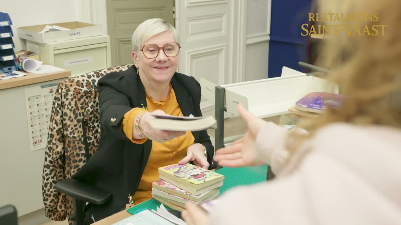 Restaurons Saint-Vaast : Des livres en héritage (Episode 6)