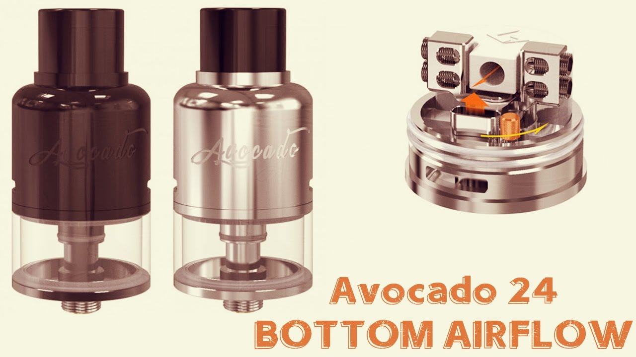 NEW Avocado 24 Bottom Airflow Tank By Geek Vape! First Look!