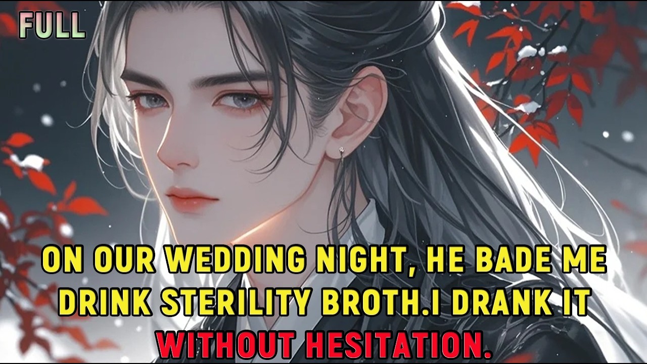 On our wedding night, he bade me drink sterility broth.I drank it without hesitation.