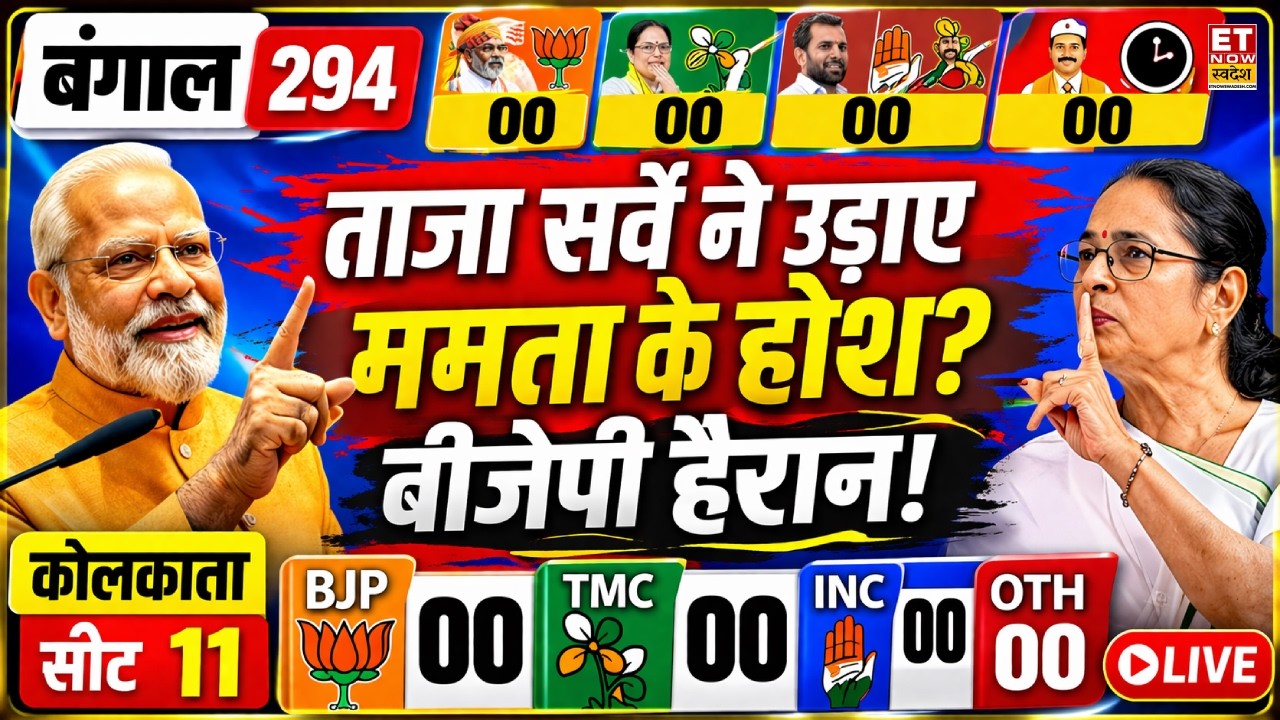 Bengal Assembly Election Opinion Poll Live: असम में बंपर वोटिंग, Bengal में PM मोदी का गजब धमाका!BJP