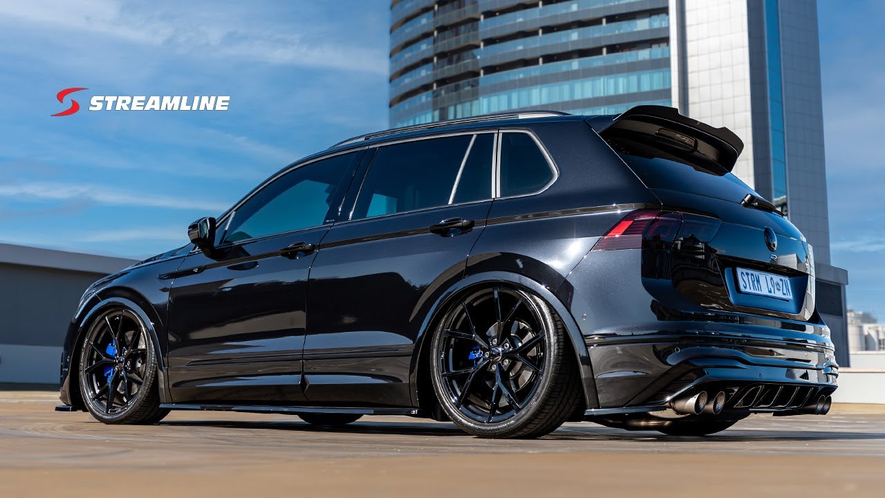 STREAMLINE BAGGED VW TIGUAN R | AKRAPOVIC | TIGUAN R ON AIR RIDE