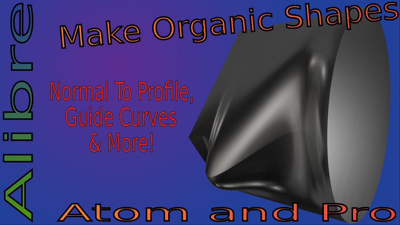 Alibre - All About Lofting (Guide Curves, Tangency and more!) |JOKO ENGINEERING|