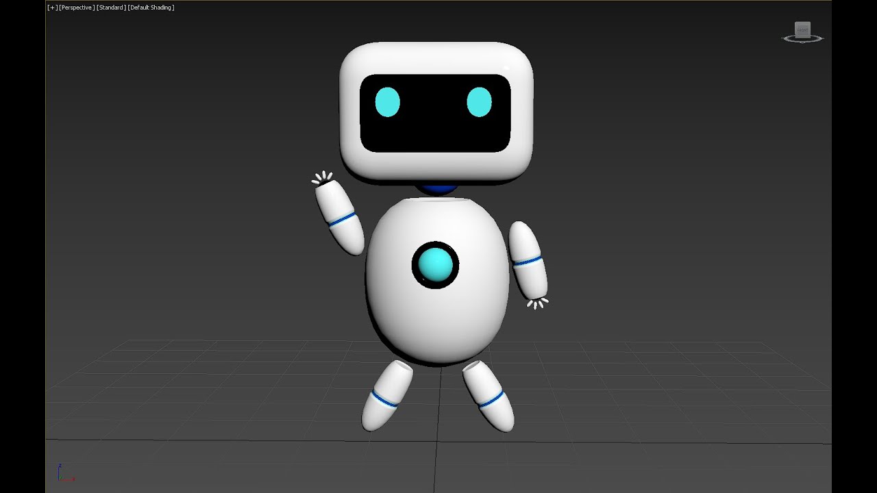 How To Make A Robot in 3ds max!!!