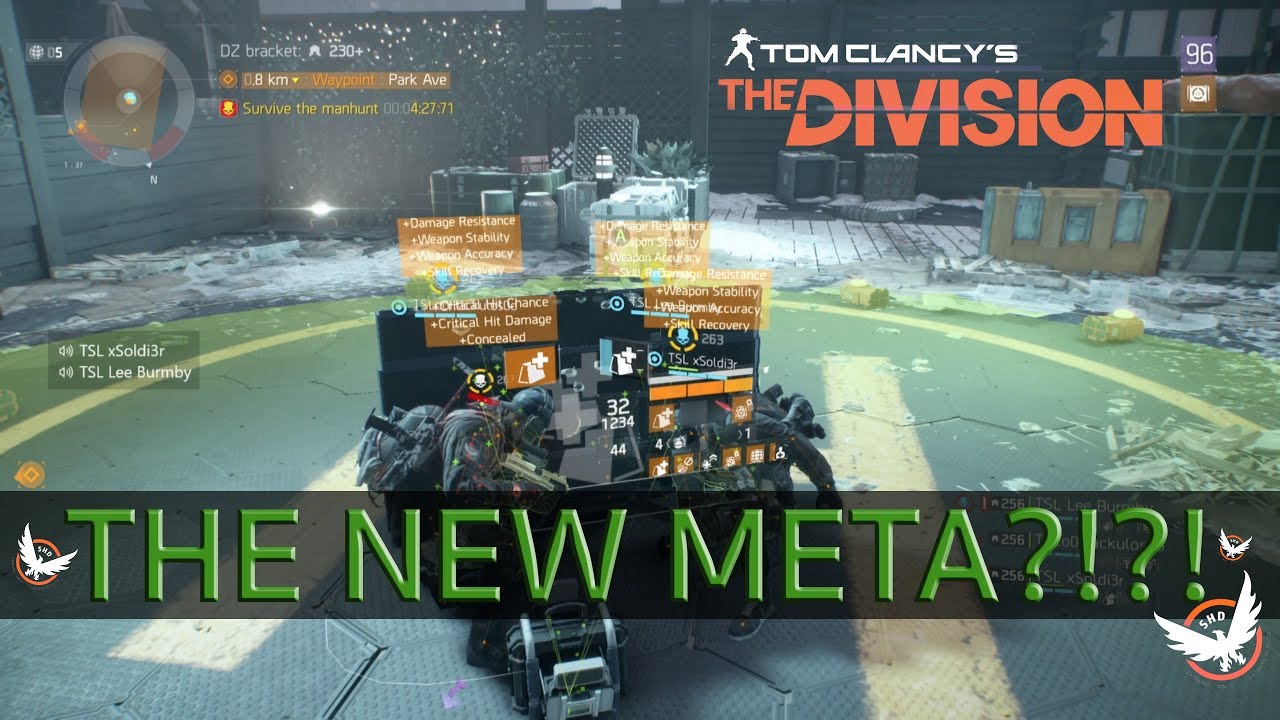 Blast Shield & Smartcover?! THE NEW META? 1.6.1 The Division