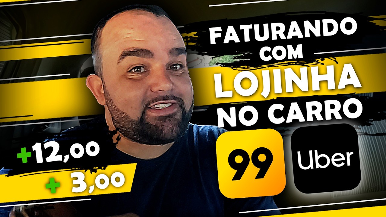 VENDENDO na UBER E 99! Será que COMPENSA? - Simião Menezes