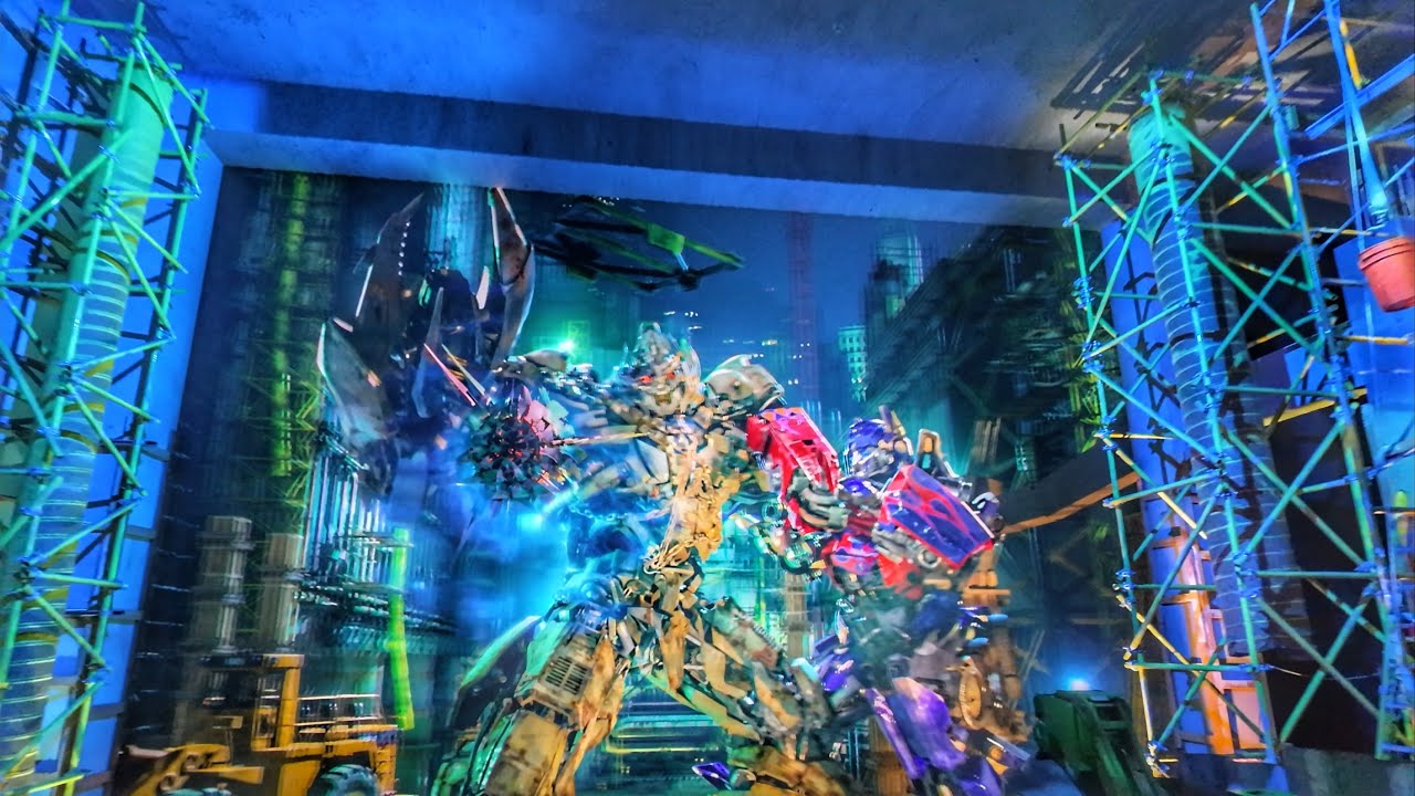 [Ремонт] НОВЫЙ Transformers the Ride 3D вновь открывается спустя 4 месяца в Universal Studios Hol...