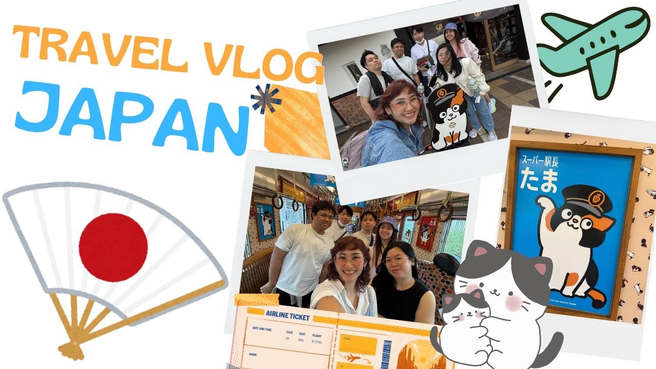 [JAPAN VLOG] Kyoto - Wakayama(Cat Train)