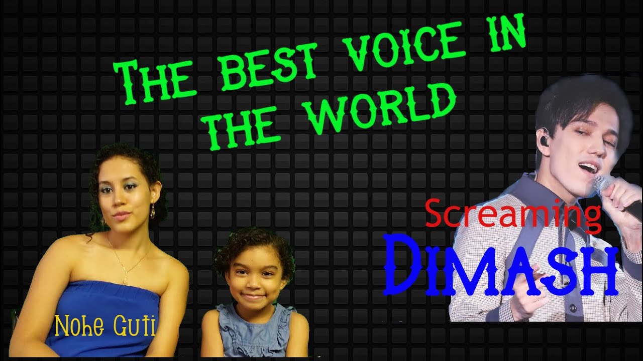 Dimash --- Screaming --- Nohe Guti Reaction