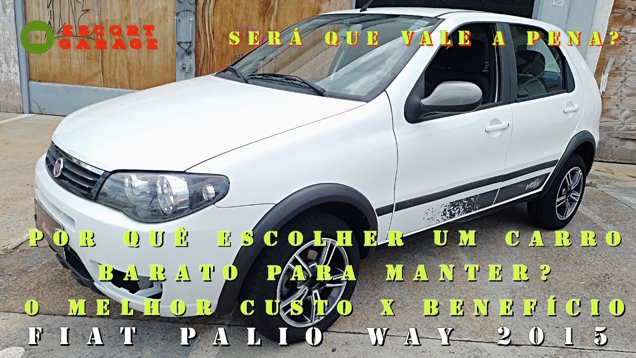 AVALIA&Ccedil;&Atilde;O: FIAT PALIO WAY - POR QU&Ecirc; COMPRAR UM CARRO ECON&Ocirc;MICO E BARATO? PE&Ccedil;AS MUITO BARATAS!