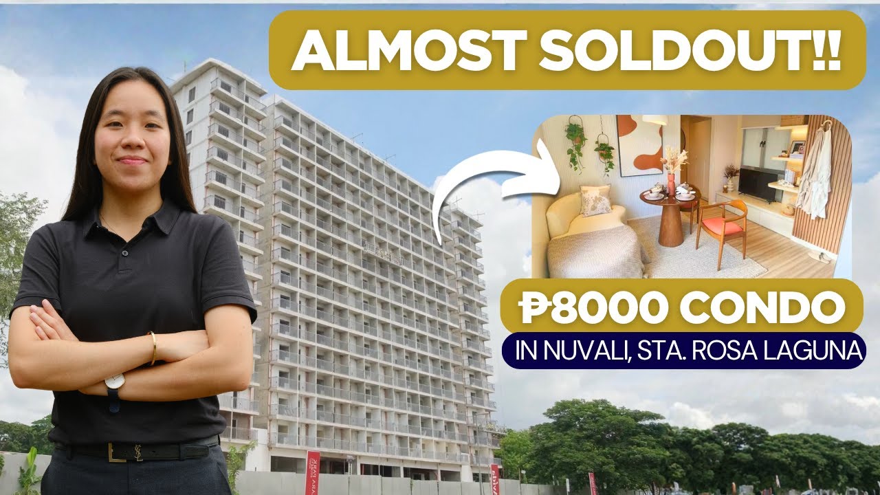 Invest your future property for as low as ₱8000/MO Condo in NUVALI | Sta. Rosa Laguna