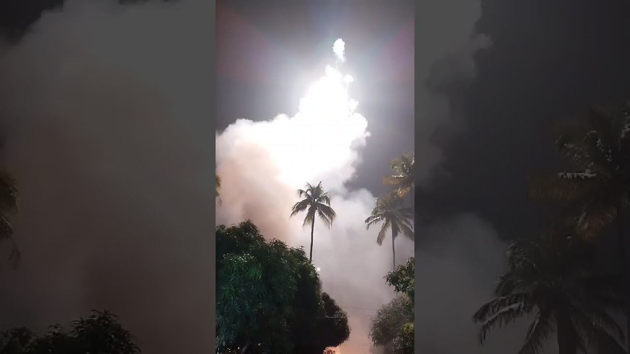 അവിട്ടത്തുർ ഹോളിഫാമിലി ചർച്ച് ദൈവലായത്തിലെ പെരുന്നാൾ വെടിക്കെട്ട്