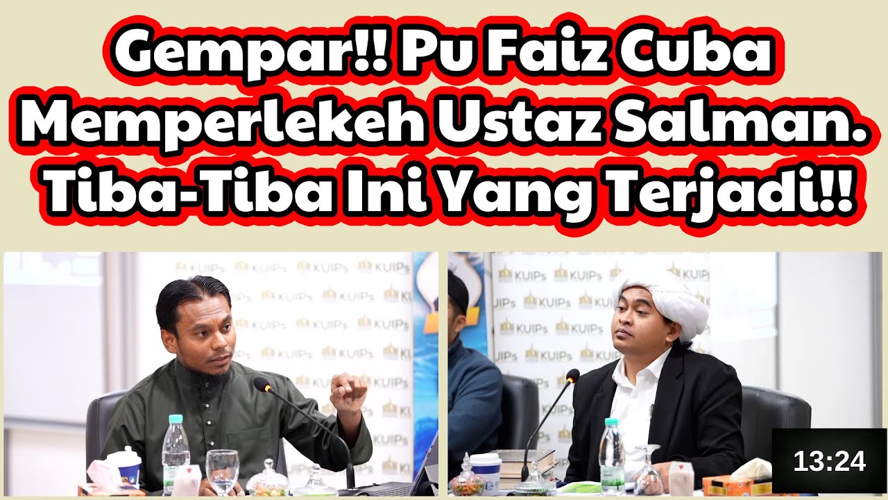 Benda Menggemparkan Berlaku Ketika Dialog Salman Ali dan Pu Faiz!