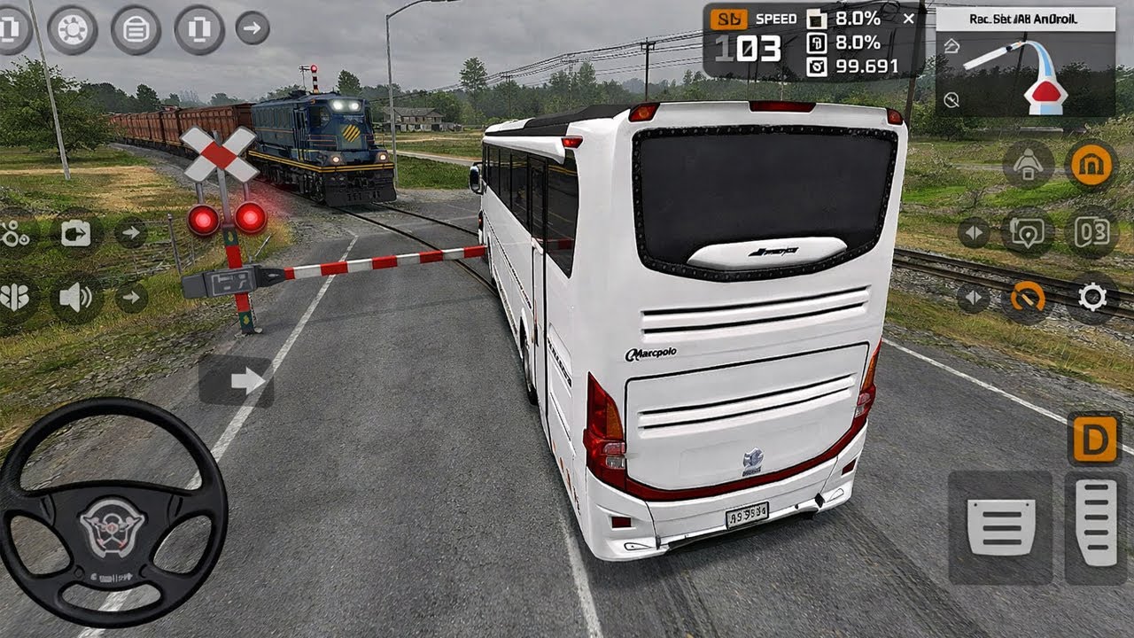 Euro Bus Simulator Indonesia Gameplay – Realistic Indonesian Bus Driving | Driveon Gamerz