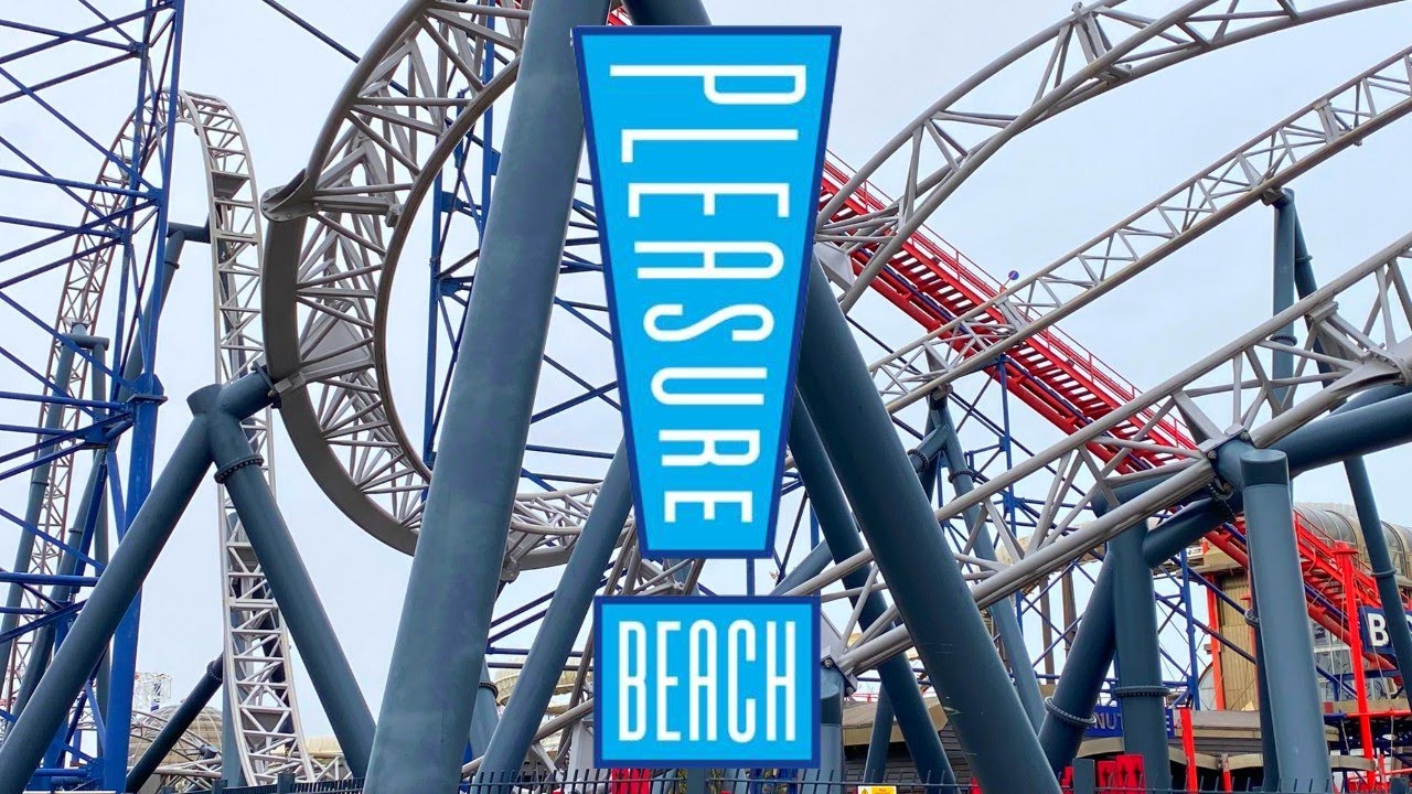 Видеоблог Blackpool Pleasure Beach, февраль 2022 г.