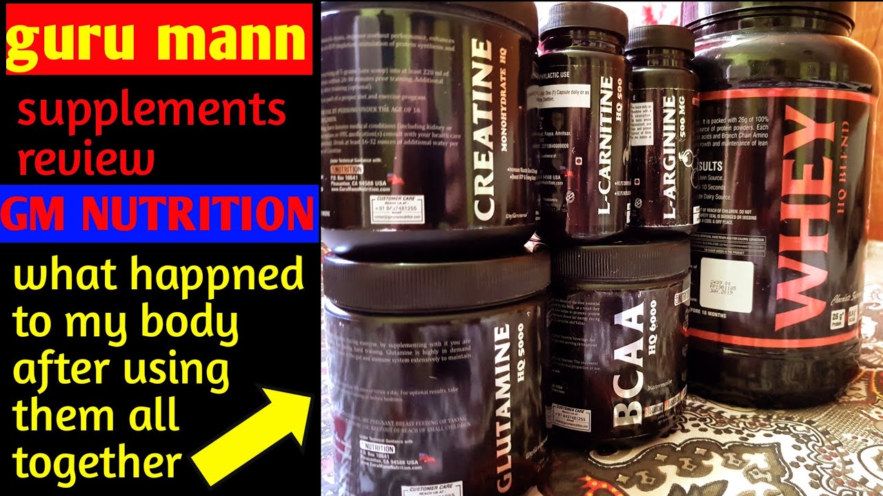 POST Review of Gurumann GM nutrition 6 supplements |Result out | GM NUTRITION KANISHK CHAUDHARY