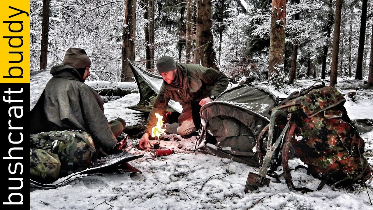 Bivvy Snow Overnighter | Dakota Fire | Carinthia Observer | Winter Bushcraft | Primus Omnilite TI