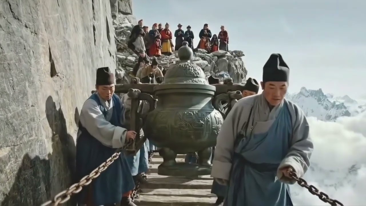 Sacred Relic Procession on the Deadliest Cliff Plank | Faith Above the Clouds